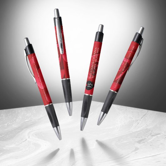 Elegant 15th Roos Wedding Jubileum Celebration Pen