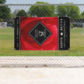 Elegant 15th Roos Wedding Jubileum Celebration Spandoek (Insitu)