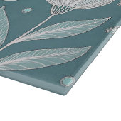 Elegant 15x11 Glass Cutting Board with Stylish Des Snijplank (Hoek)