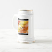 Elegant 16e 23e Topaz Wedding Jubileum Bierpul (Voorkant links)