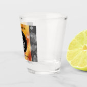 Elegant 16e Golden Topaz Wedding Jubileum Shot Glas (Rechts)