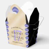 Elegant 17th Shells Wedding Jubileum Bedankdoosjes (Geopend)