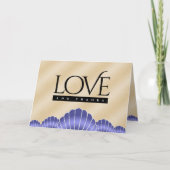 Elegant 17th Shells Wedding Jubileum Bedankkaart (Voorkant)