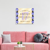 Elegant 17th Shells Wedding Jubileum Canvas Afdruk (Insitu (Woonkamer))