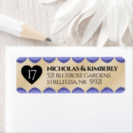 Elegant 17th Shells Wedding Jubileum Etiket