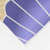 Elegant 17th Shells Wedding Jubileum Fleece Deken (Hoek)