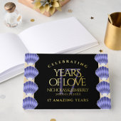 Elegant 17th Shells Wedding Jubileum Gastenboek