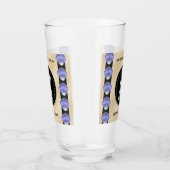 Elegant 17th Shells Wedding Jubileum Glas (Rechts)