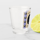 Elegant 17th Shells Wedding Jubileum Shot Glas (Links)