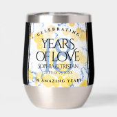 Elegant 18e Porcelain Wedding Jubileum (Achterkant)