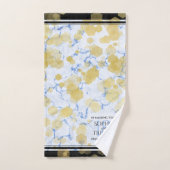 Elegant 18e Porcelain Wedding Jubileum Bad Handdoek (Handdoek)