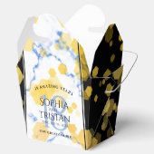 Elegant 18e Porcelain Wedding Jubileum Bedankdoosjes (Geopend)