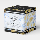 Elegant 18e Porcelain Wedding Jubileum Bedankdoosjes (Voorkant Zijde)