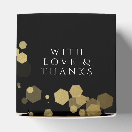 Elegant 18e Porcelain Wedding Jubileum Bedankdoosjes (Bovenkant)