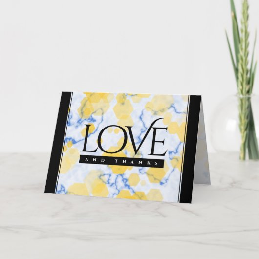 Elegant 18e Porcelain Wedding Jubileum Bedankkaart (Voorkant)