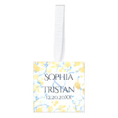 Elegant 18e Porcelain Wedding Jubileum Decoratie (Voorkant)