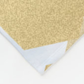 Elegant 18e Porcelain Wedding Jubileum Fleece Deken (Hoek)