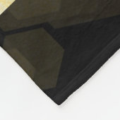 Elegant 18e Porcelain Wedding Jubileum Fleece Deken (Hoek)