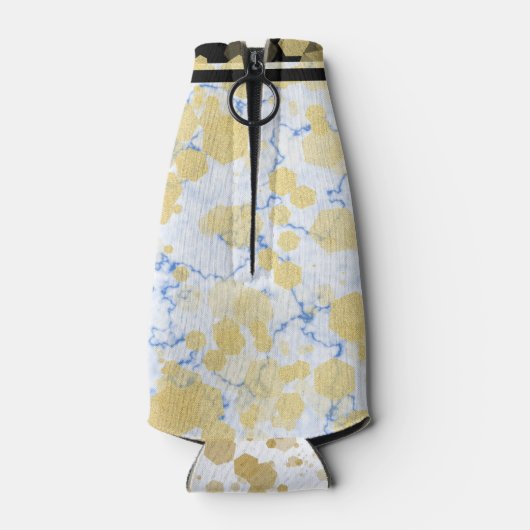 Elegant 18e Porcelain Wedding Jubileum Flesjeskoeler (Achterkant)