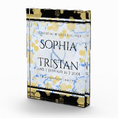 Elegant 18e Porcelain Wedding Jubileum Fotoblokken (Rechts)