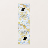 Elegant 18e Porcelain Wedding Jubileum Kaart (Binnenkant ongevouwen)