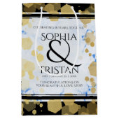 Elegant 18e Porcelain Wedding Jubileum Medium Cadeauzakje (Voorkant)