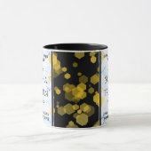 Elegant 18e Porcelain Wedding Jubileum Mok (Midden)