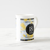 Elegant 18e Porcelain Wedding Jubileum Porselein Kop (Voorkant rechts)