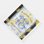 Elegant 18e Porcelain Wedding Jubileum Servet (Hoek)