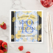 Elegant 18e Porcelain Wedding Jubileum Servet (Insitu)