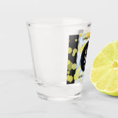 Elegant 18e Porcelain Wedding Jubileum Shot Glas (Links)