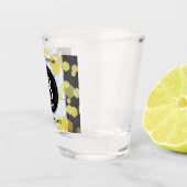 Elegant 18e Porcelain Wedding Jubileum Shot Glas (Rechts)