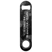 Elegant 18e Porcelain Wedding Jubileum Speed Flessenopener (Achterkant)