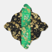 Elegant 19th Jade Wedding Jubileum Celebration Bedankdoosjes (Uitgevouwen)