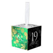 Elegant 19th Jade Wedding Jubileum Celebration Decoratie (Voorkant hoekig)