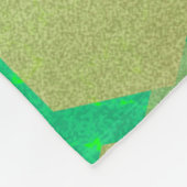 Elegant 19th Jade Wedding Jubileum Celebration Fleece Deken (Hoek)