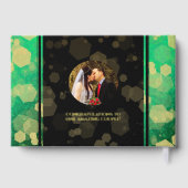 Elegant 19th Jade Wedding Jubileum Celebration Gastenboek (Achterkant)