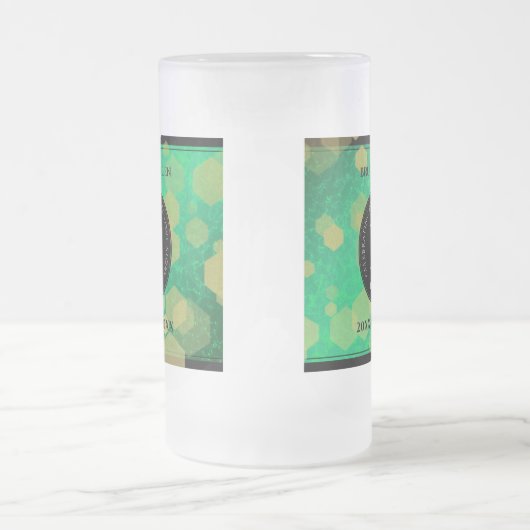 Elegant 19th Jade Wedding Jubileum Celebration Matglas Bierpul (Center)