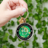 Elegant 19th Jade Wedding Jubileum Celebration Sleutelhanger (Hand)