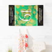 Elegant 19th Jade Wedding Jubileum Celebration Spandoek (Insitu)