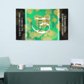 Elegant 19th Jade Wedding Jubileum Celebration Spandoek (Beurs)