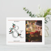 Elegant 1-fotografie voor fijne kerst (Staand voorkant)