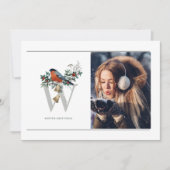 Elegant 1 FotoWINTER GREETINGS Kerstmis (Voorkant)