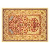 Elegant 1-Person Muslim Prayer Rug 52"x70" Tafelkleed (Voorkant (Horizontaal))