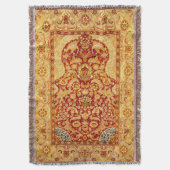 Elegant 1-Person Washable Muslim Prayer Rug 38-inc Deken (Voorkant Verticaal)
