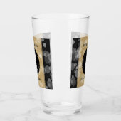 Elegant 1e Jubileum voor weddenschappen op papier Glas (Links)