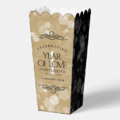 Elegant 1st Paper Wedding Jubileum Celebration Bedankdoosjes (Voorkant)