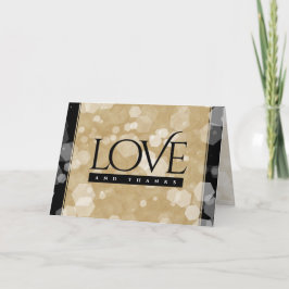 Elegant 1st Paper Wedding Jubileum Celebration Bedankkaart