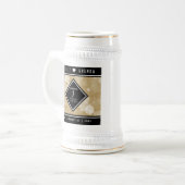 Elegant 1st Paper Wedding Jubileum Celebration Bierpul (Voorkant links)