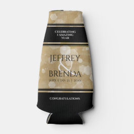 Elegant 1st Paper Wedding Jubileum Celebration Flesjeskoeler